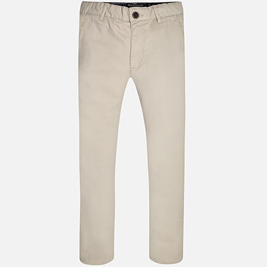 Pantalón largo de niño tipo chino básico