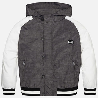 Chaqueta cortavientos con botones de niño