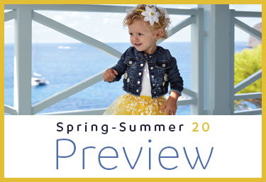 Avance colección primavera-verano 2020 bebé niña