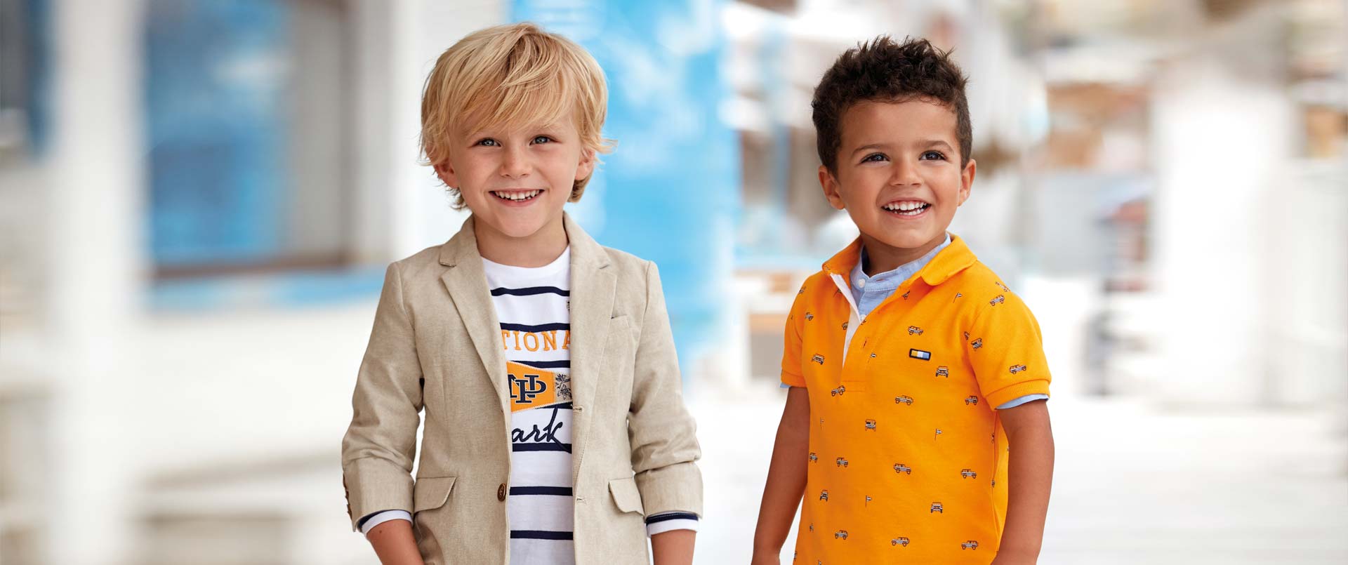 Ropa de primavera para niño