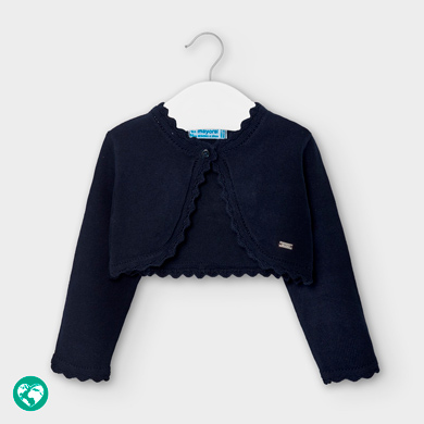blue cardigan baby girl
