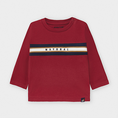 burgundy shirt for baby boy