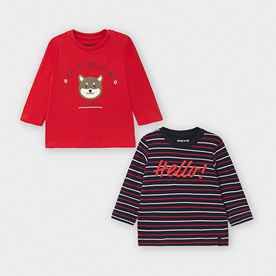 baby boy red shirt