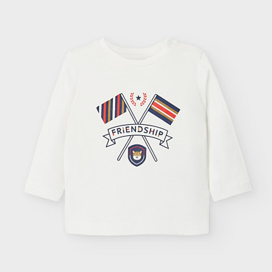 Tricou Maneca Lunga Friendship Baiat Nata Mayoral
