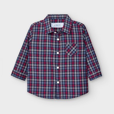 baby checked shirt