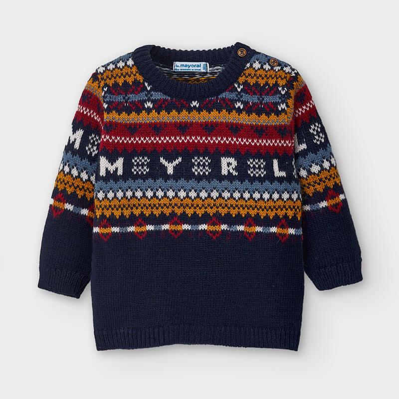 Pull jacquard garçon Clearance