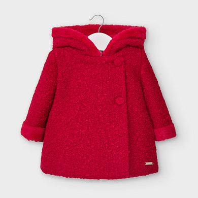 baby girl red coat