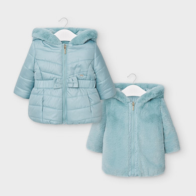 mayoral baby girl coat