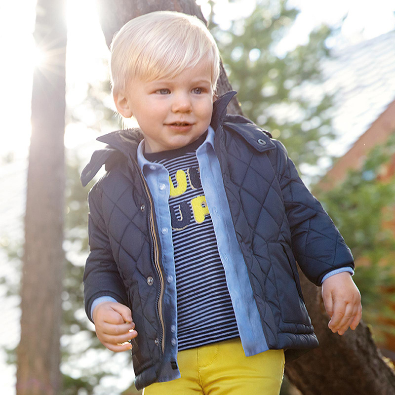 baby boy navy coat