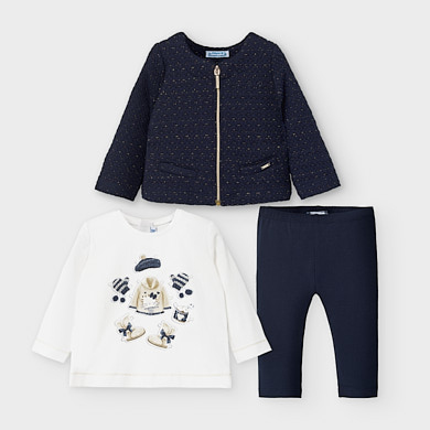 navy blue tights for baby girl