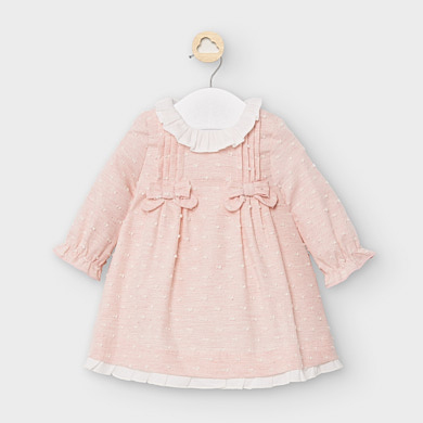 baby girl blush dress