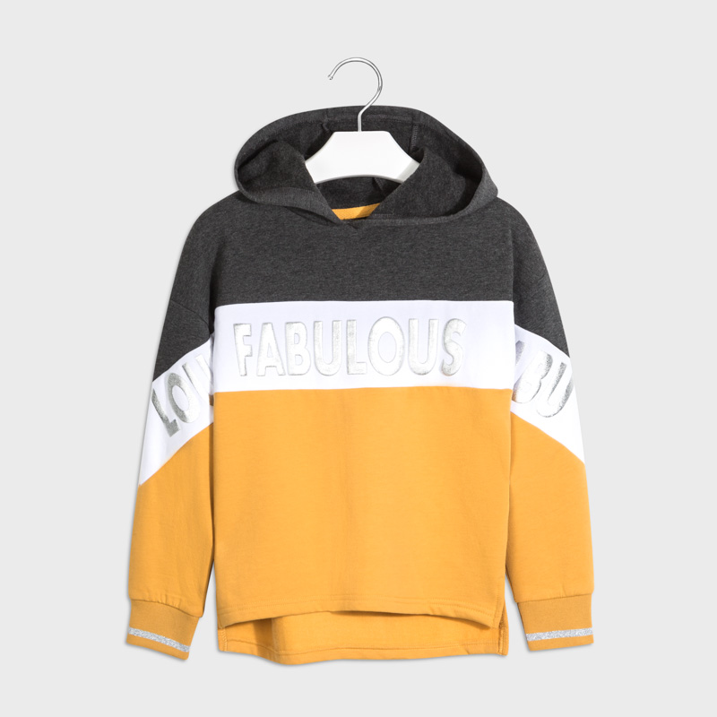 mustard colour hoodie
