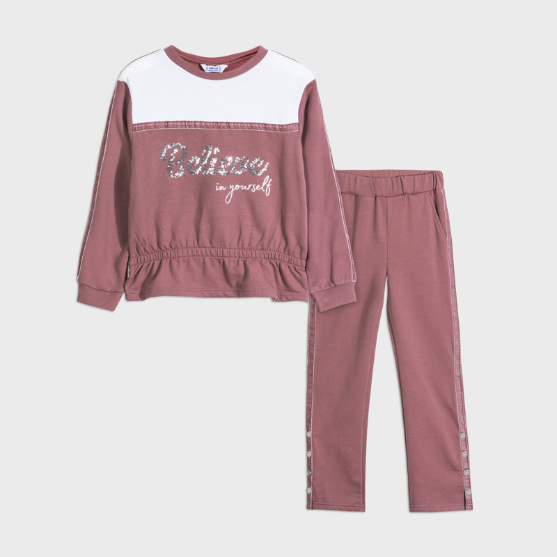 Mauve tracksuit Clearance