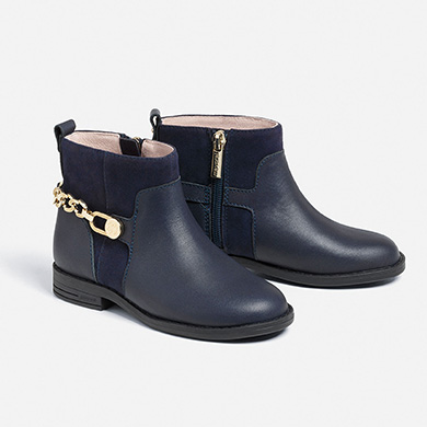 Ankle boots girl Navy blue | Mayoral ®