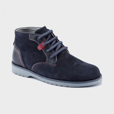 Ghete Piele Intoarsa Baiat Navy Blue Mayoral