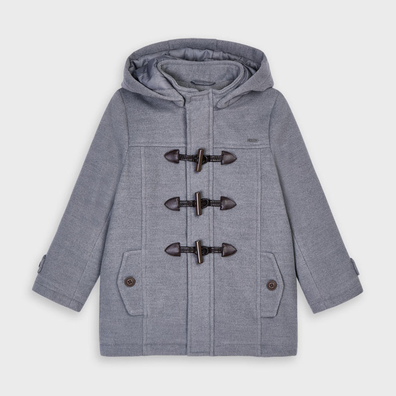 Duffle coat gris clearance
