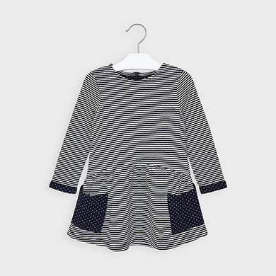 mayoral navy dress
