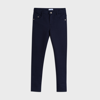 girls navy blue jeggings