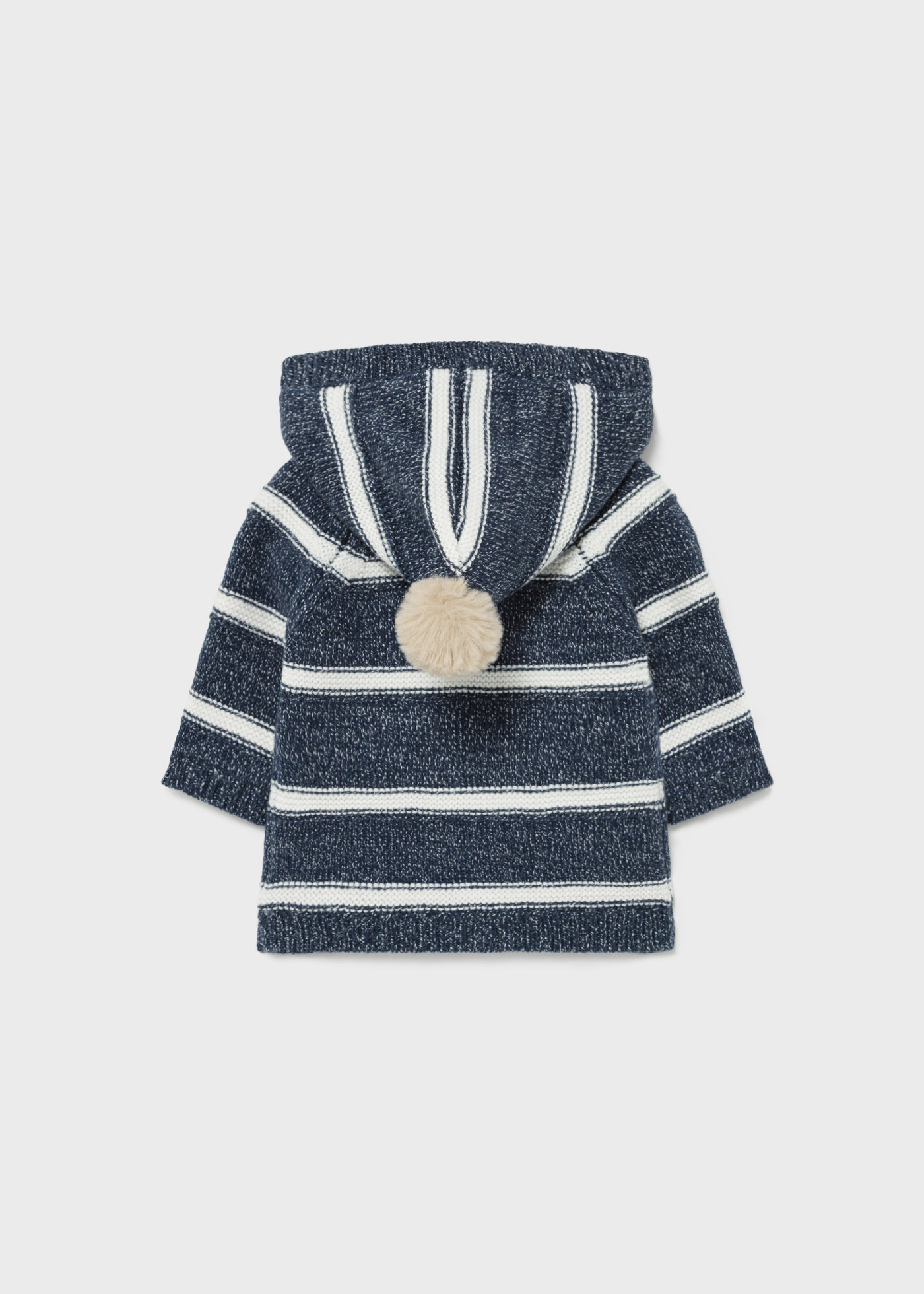 Woven Knit Jacket Newborn Boy Mix Blue Mayoral