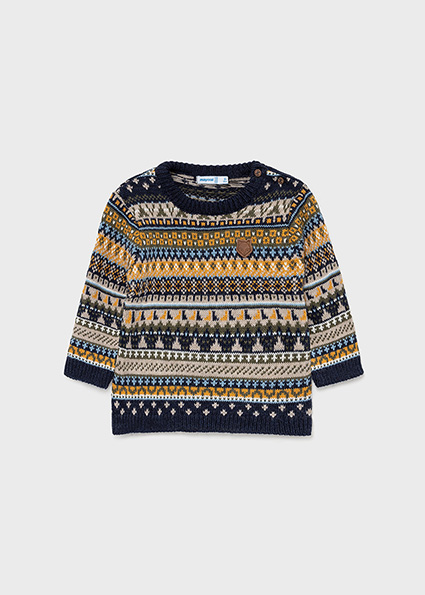 boys gold sweater