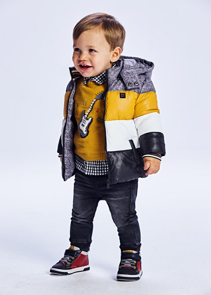 Ecofriends Denim Jogger Pants Baby Boy Black Mayoral