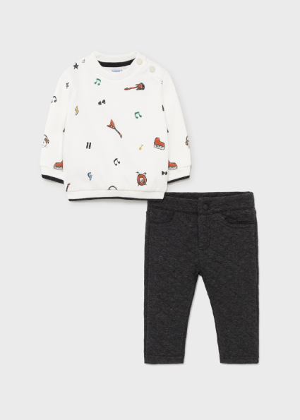 baby boy black jumper