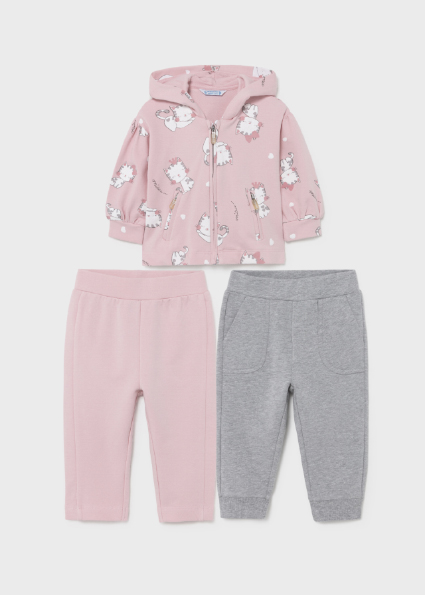 pink tracksuit set