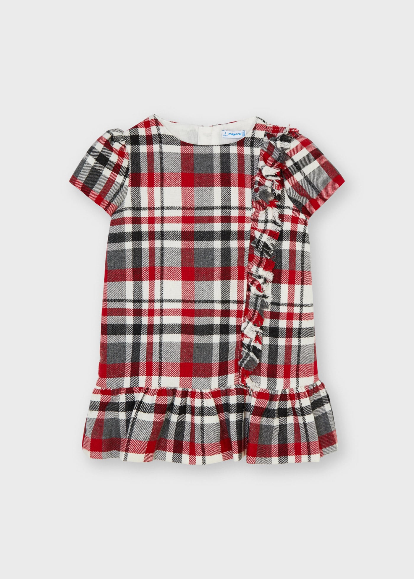 red check dress baby girl