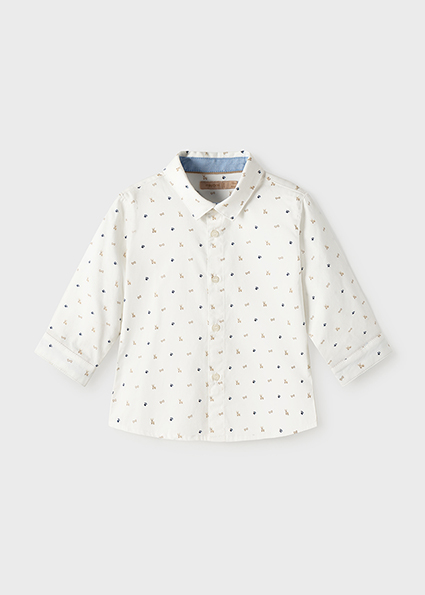 Shirt Baby Boy 6 To 36 Months White Mayoral