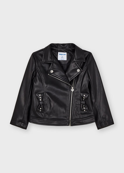 Chaqueta polipiel niña clearance