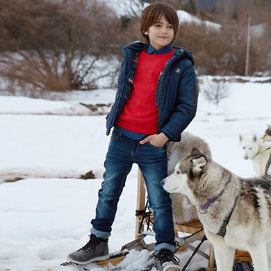 Calça ganga menino regular fit