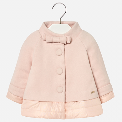 Casaco combinado para bebé menina