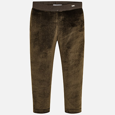 Leggings veludo menina