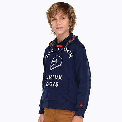 Casaco combinada menino