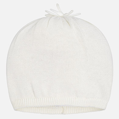 Gorro tricot para bebé menino