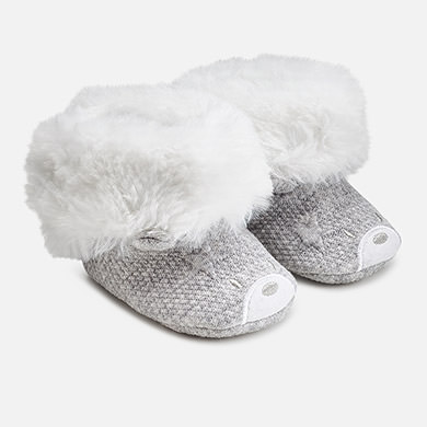 Bota acolchoada para bebé