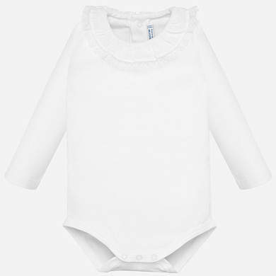 Basic bodysuit for baby girl