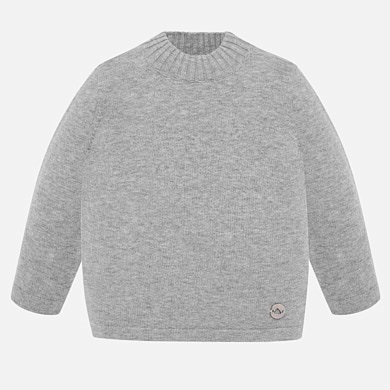 Jersey semicisne básico bebé niña