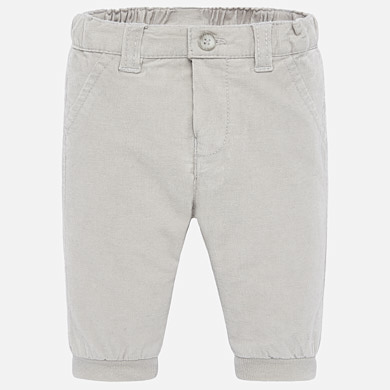 Basic corduroy trousers for newborn boy