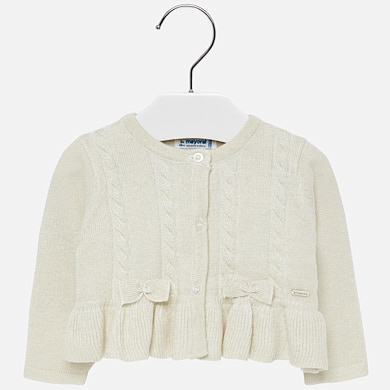 Formal cardigan for baby girl