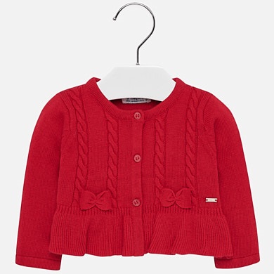 Formal cardigan for baby girl
