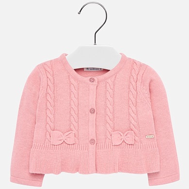 Formal cardigan for baby girl
