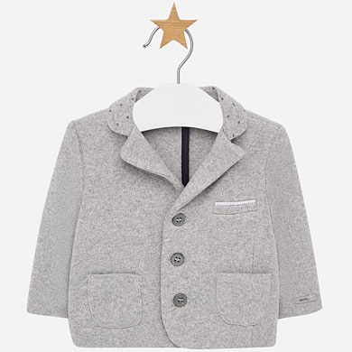 Formal jacket for newborn boy