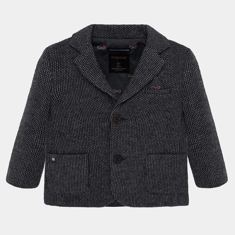 baby boy grey blazer
