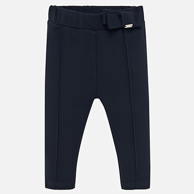 Leggings with bow for baby girl