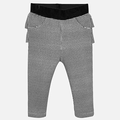 Ruffled leggings for baby girl