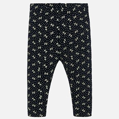Patterned leggings for baby girl
