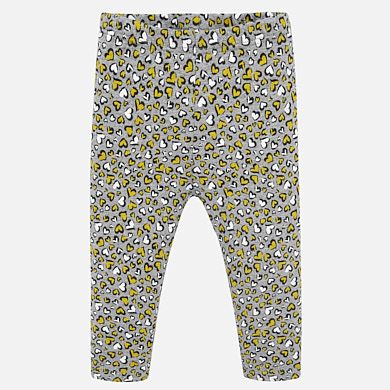 Patterned leggings for baby girl