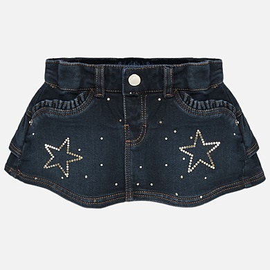 Denim skirt for baby girl