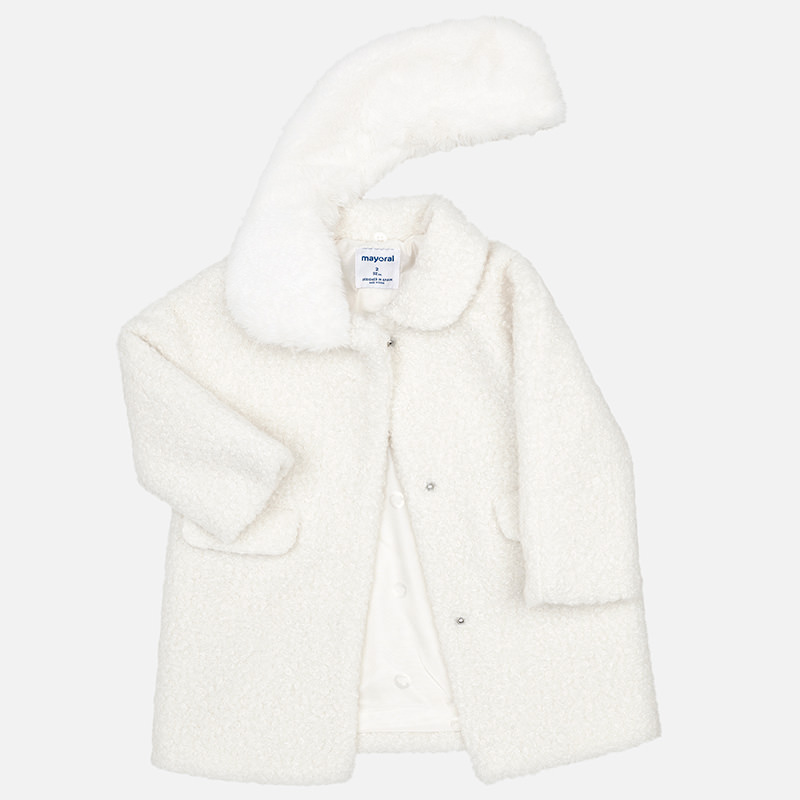 mayoral white jacket